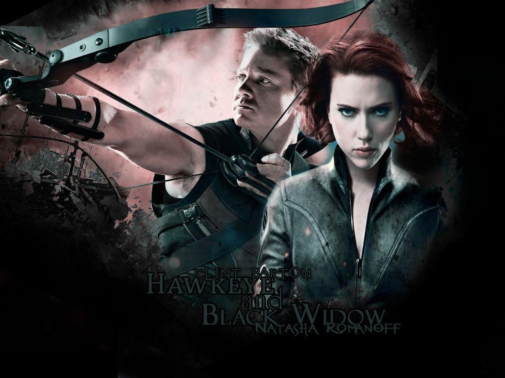 Clint Natasha Hawkeye And Black Widow 30848692 1024