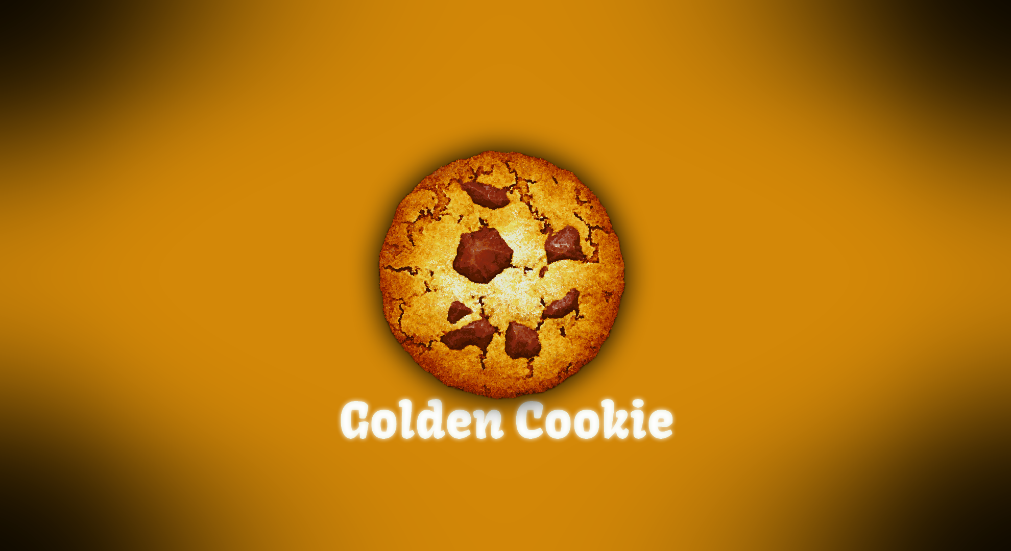 I made a Cookie Clicker desktop background. [1920x1080]