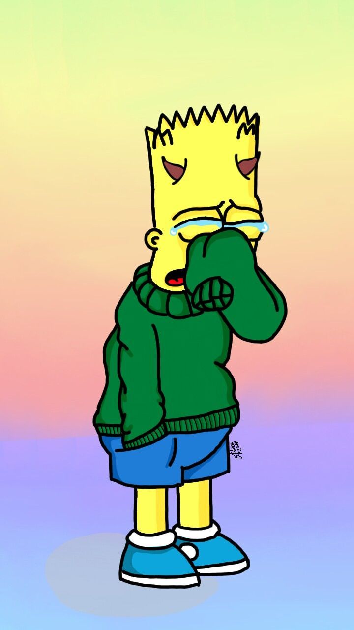 Bart Simpson Barto El diablo sadness. Bart simpson, Bart, Simpson