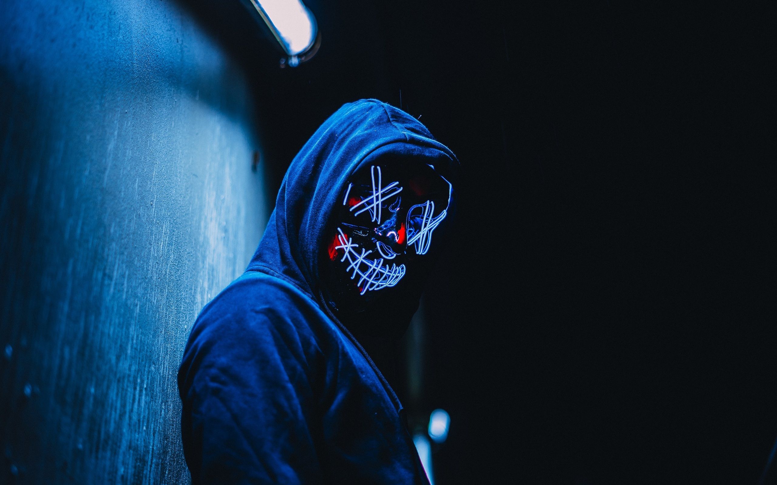 Hoodie Mask Guy 2560x1600 Resolution HD 4k Wallpaper, Image, Background, Photo and Picture