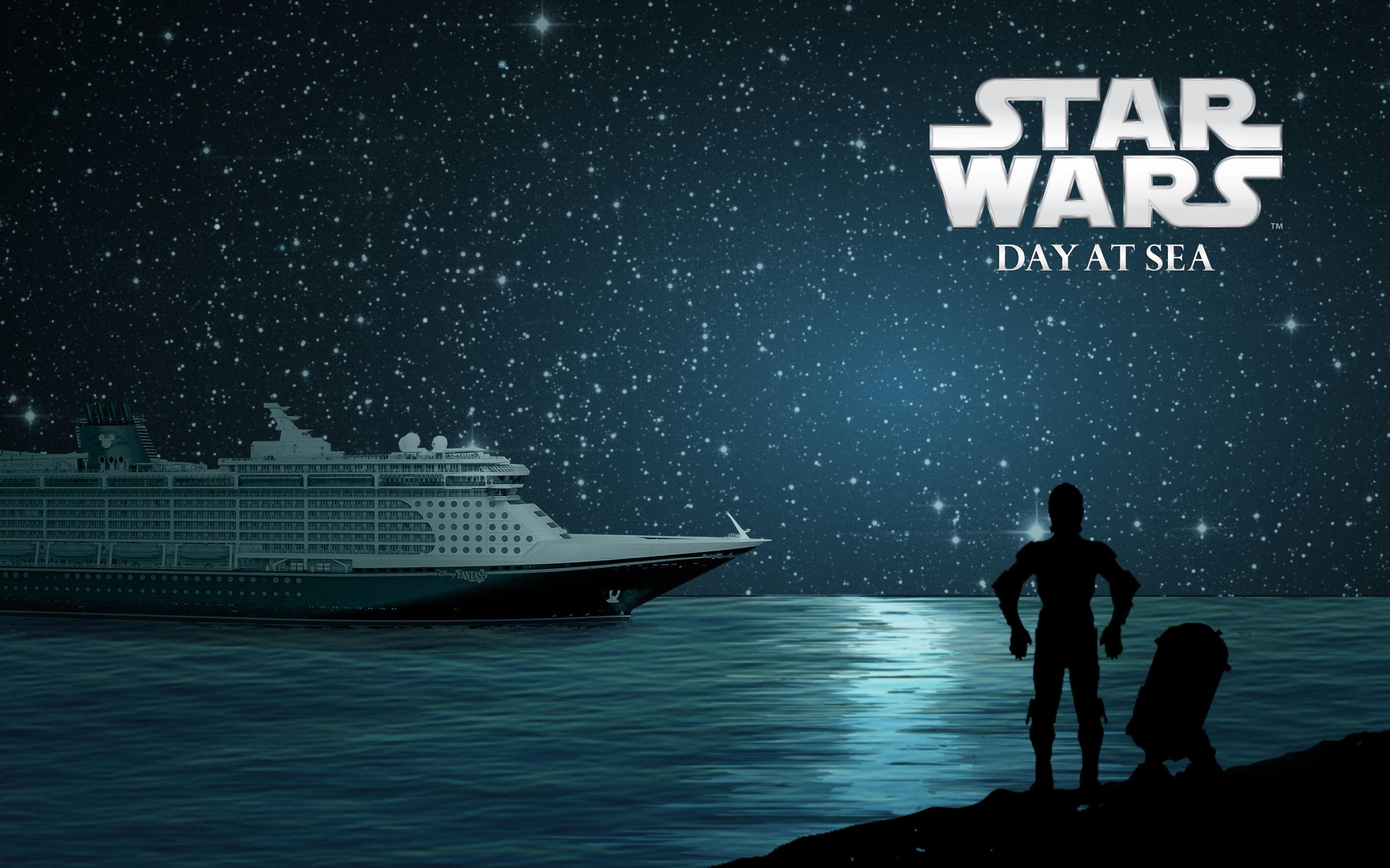 Star Wars Day at Sea Digital Wallpaper • The Disney Cruise Line Blog