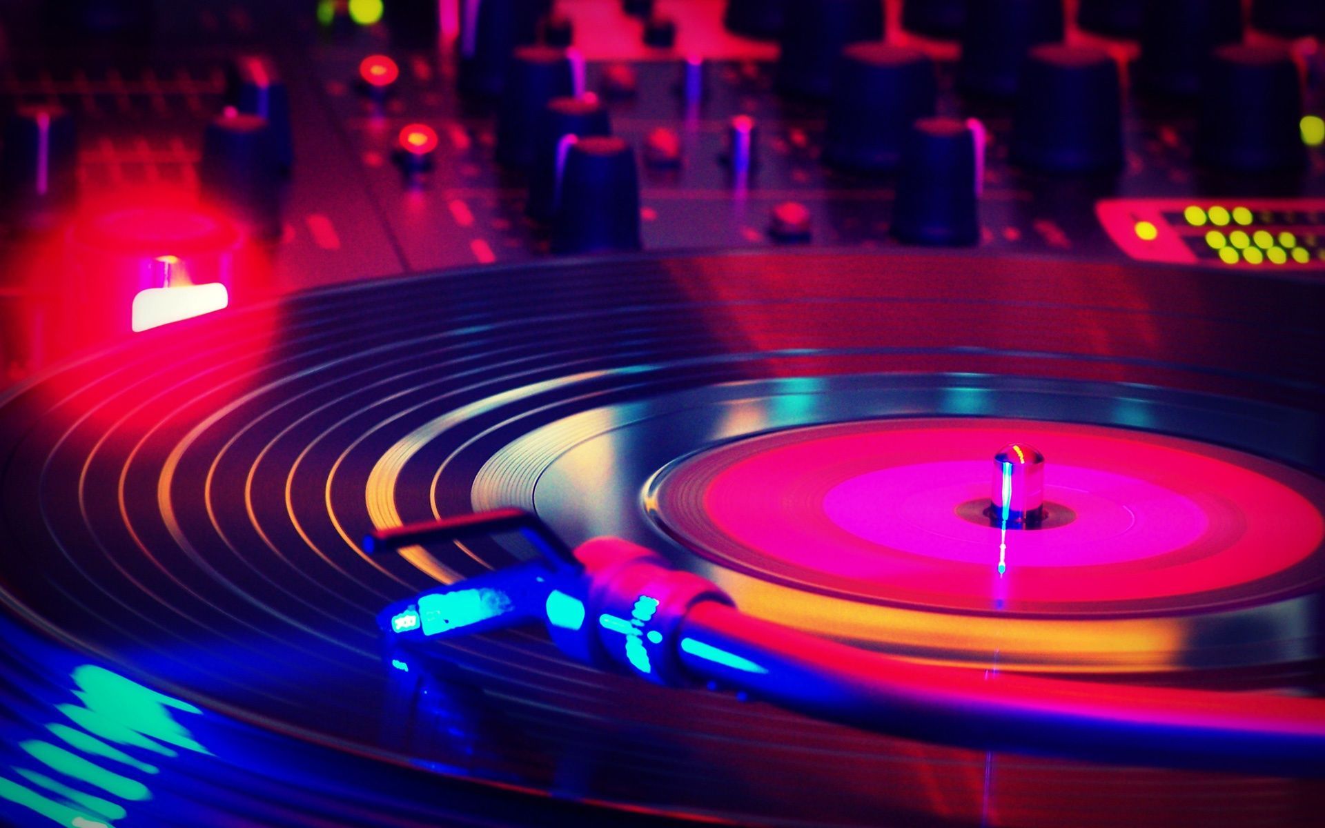 Turntables. Music wallpaper, Electronic music, Pop songs