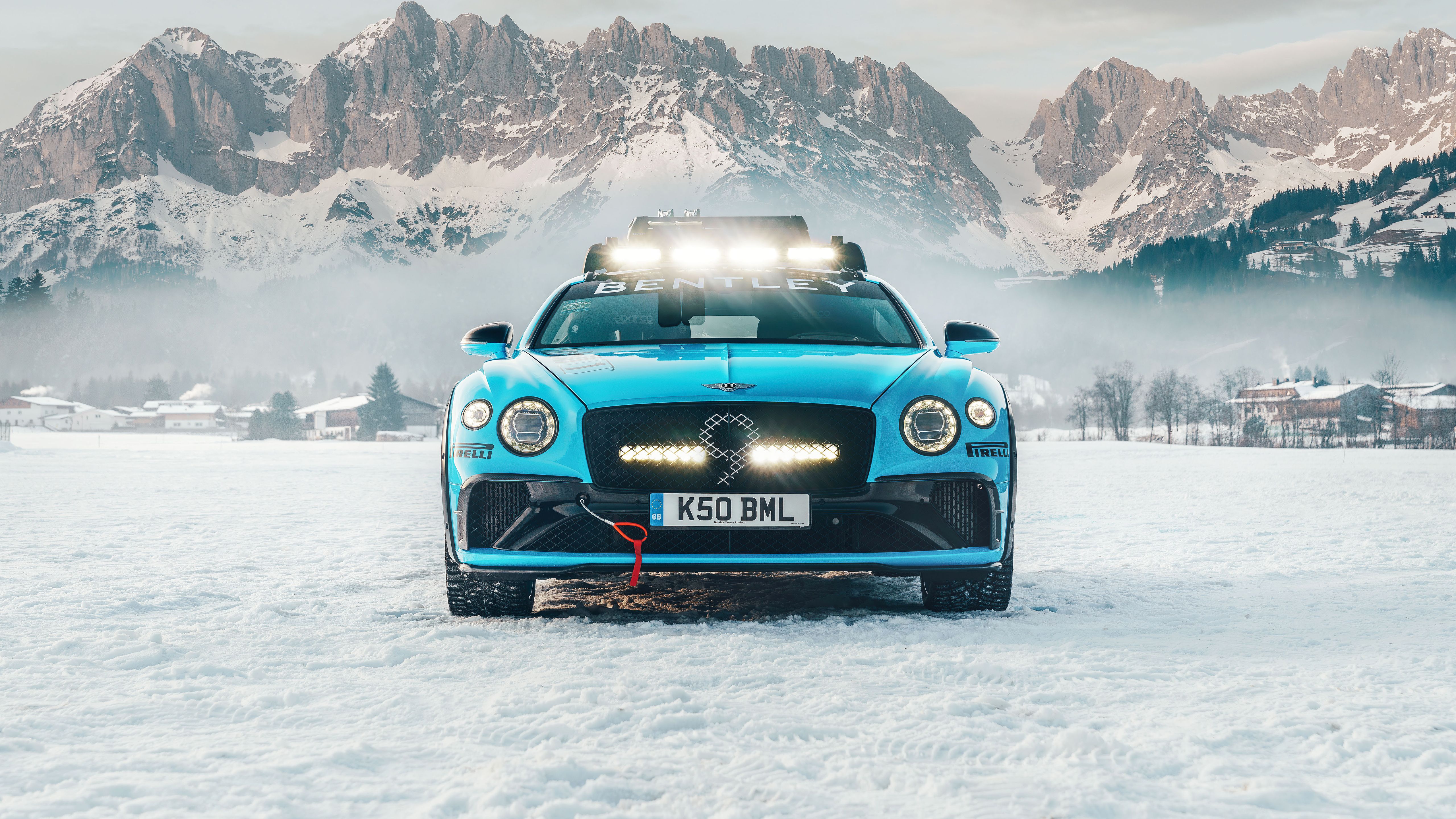 Bentley Continental GT Ice Race 2020 5K 3 Wallpaper. HD Car Wallpaper
