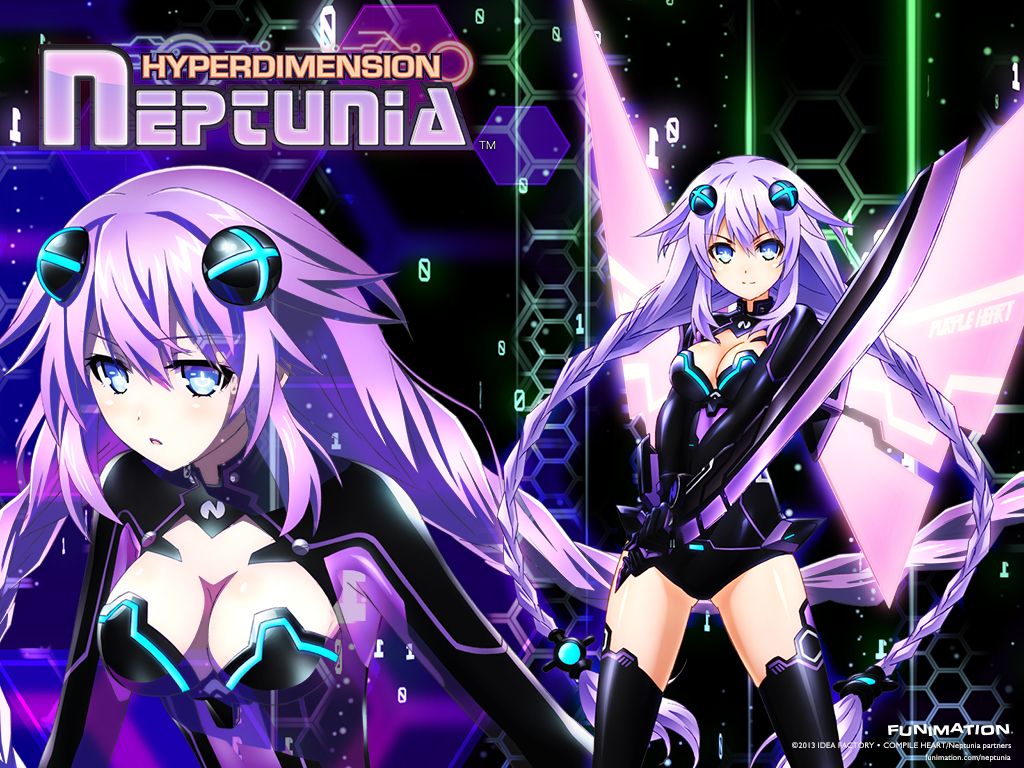 Hyperdimension Neptunia Wallpaper: Neptune!