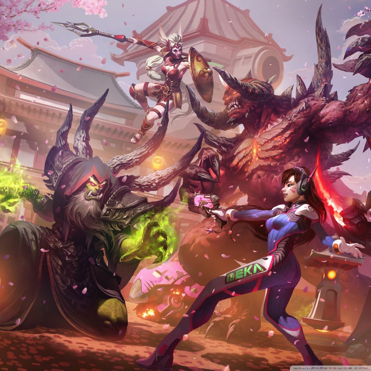 Heroes of the Storm HotS Video Game Ultra HD Desktop Backgrounds Wallpapers...