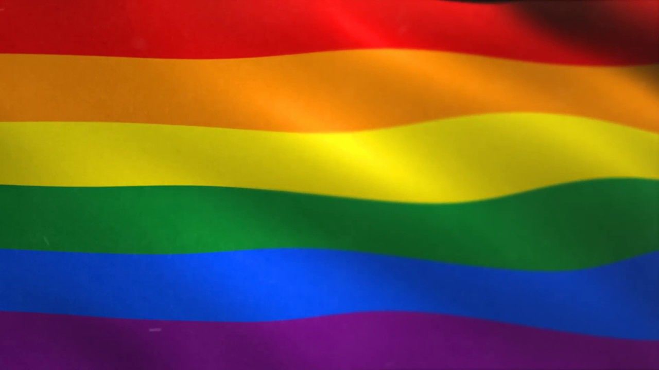LGBTQ (GAY) Flag waving animated using MIR plug in after effects motion graphics