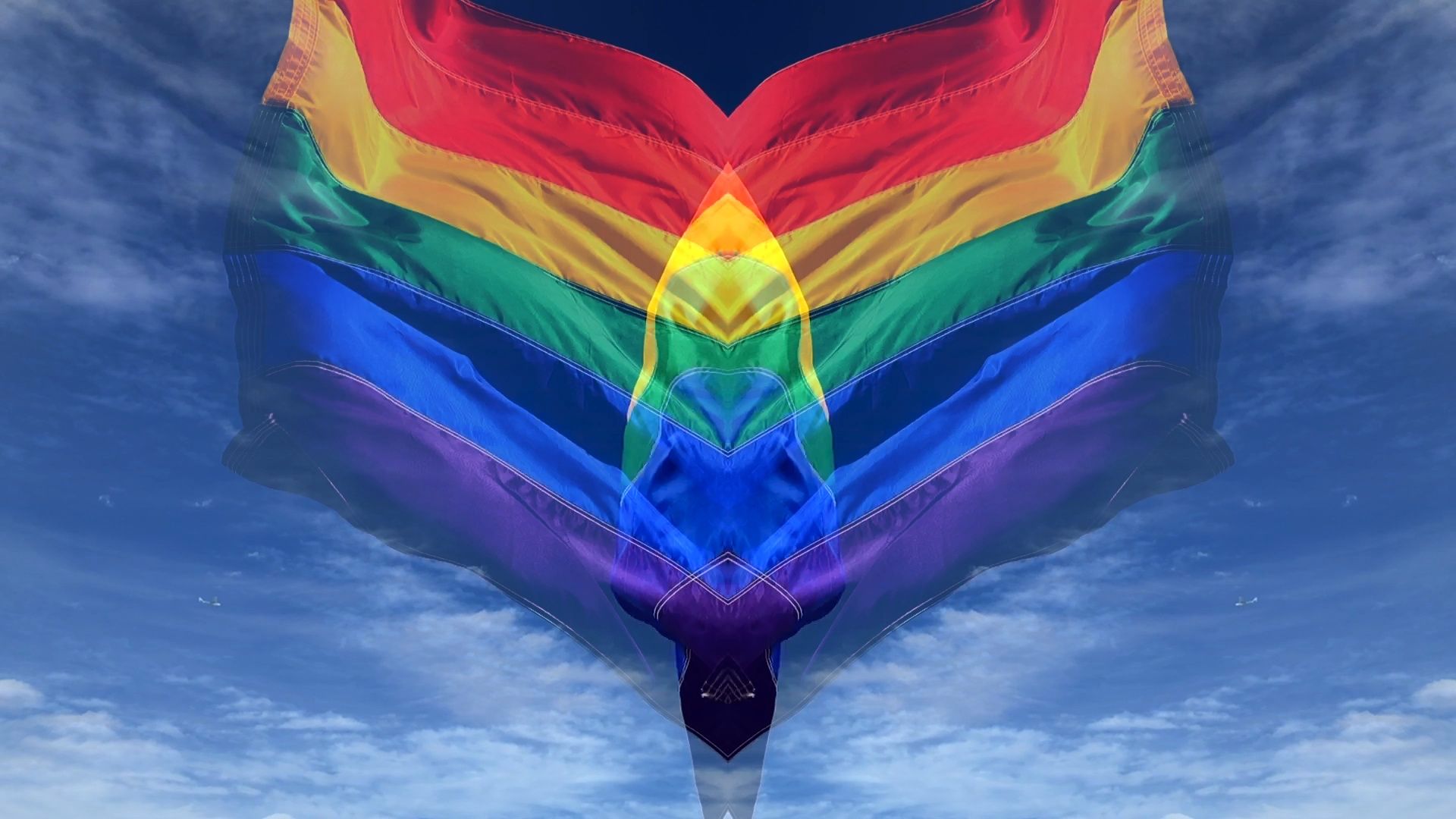 love simon gay pride flag wallpaper