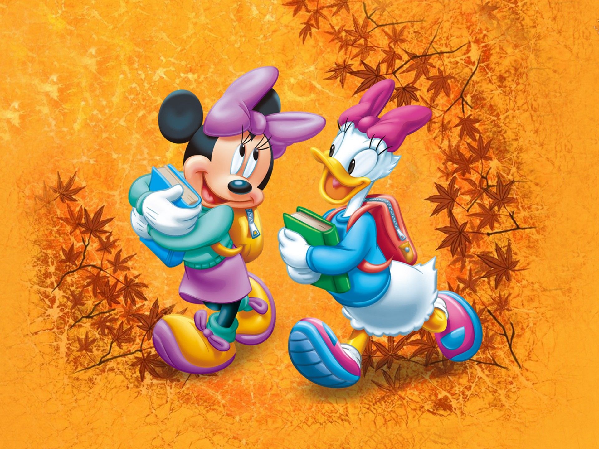 Cartoon Mickey Mouse And Donald Duck Wallpaper HD, Wallpaper13.com