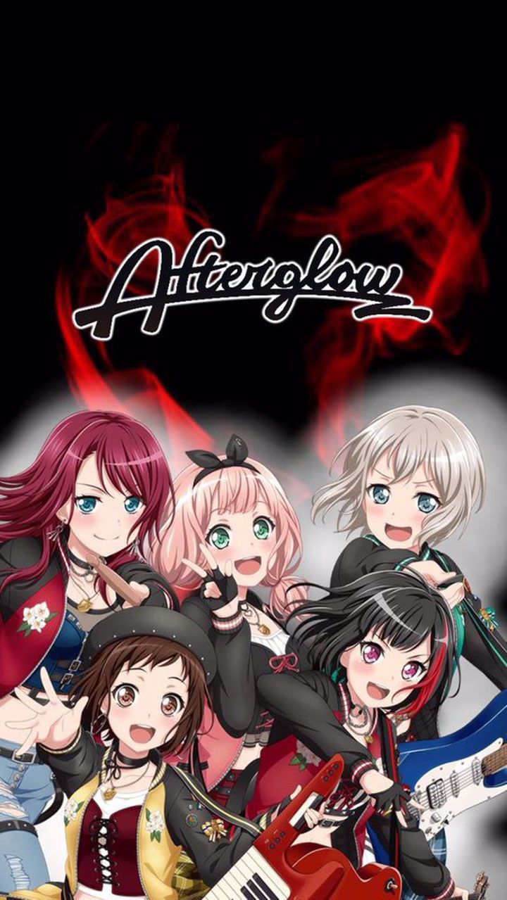 Bandori Afterglow logo sticker decal Bang Dream, afterglow bandori HD  wallpaper