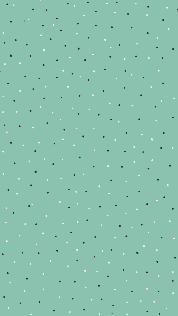 Colorful Polka Dot iPhone Wallpaper