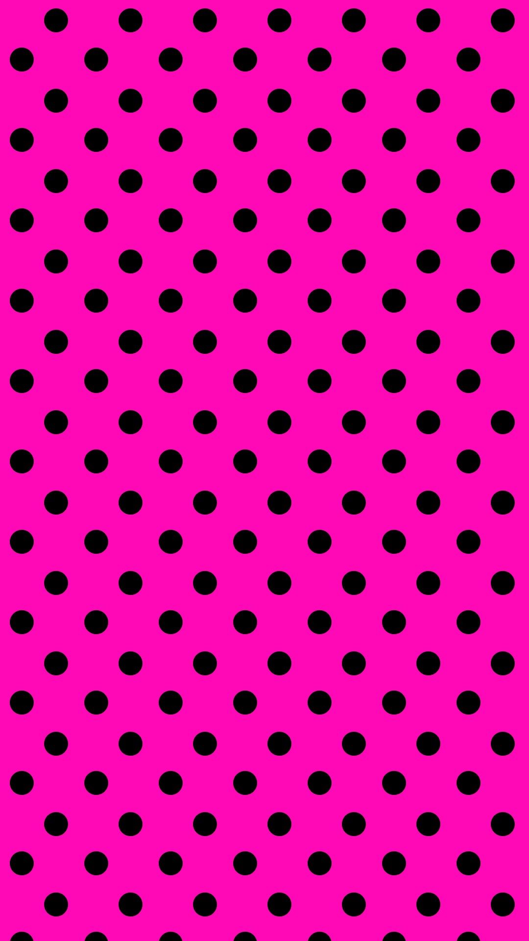 Polkadot Pink iPhone Wallpaper 3D iPhone Wallpaper