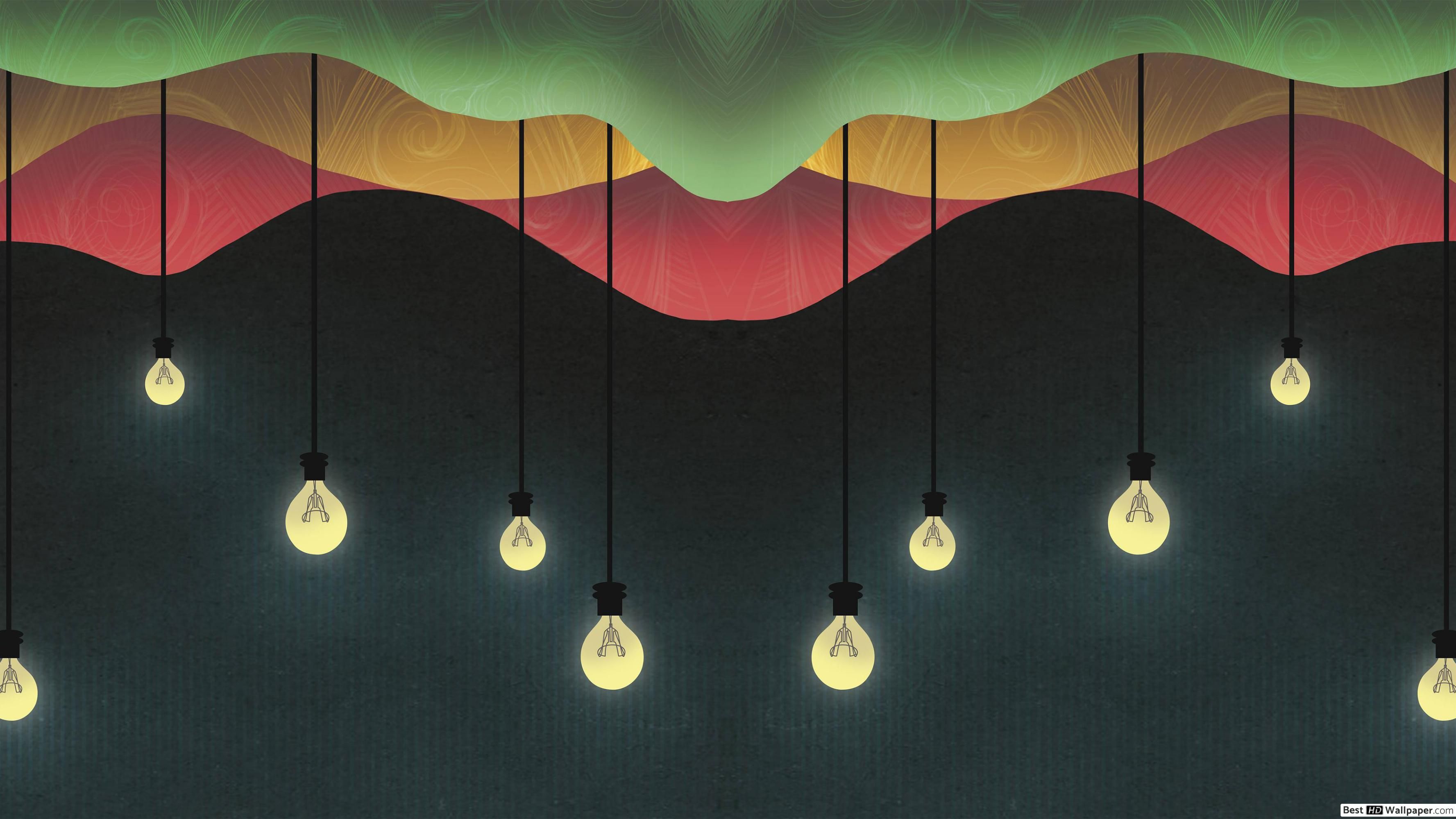 Artistic Wallpaper For Android iPhone, Cool Bulbs HD Wallpaper