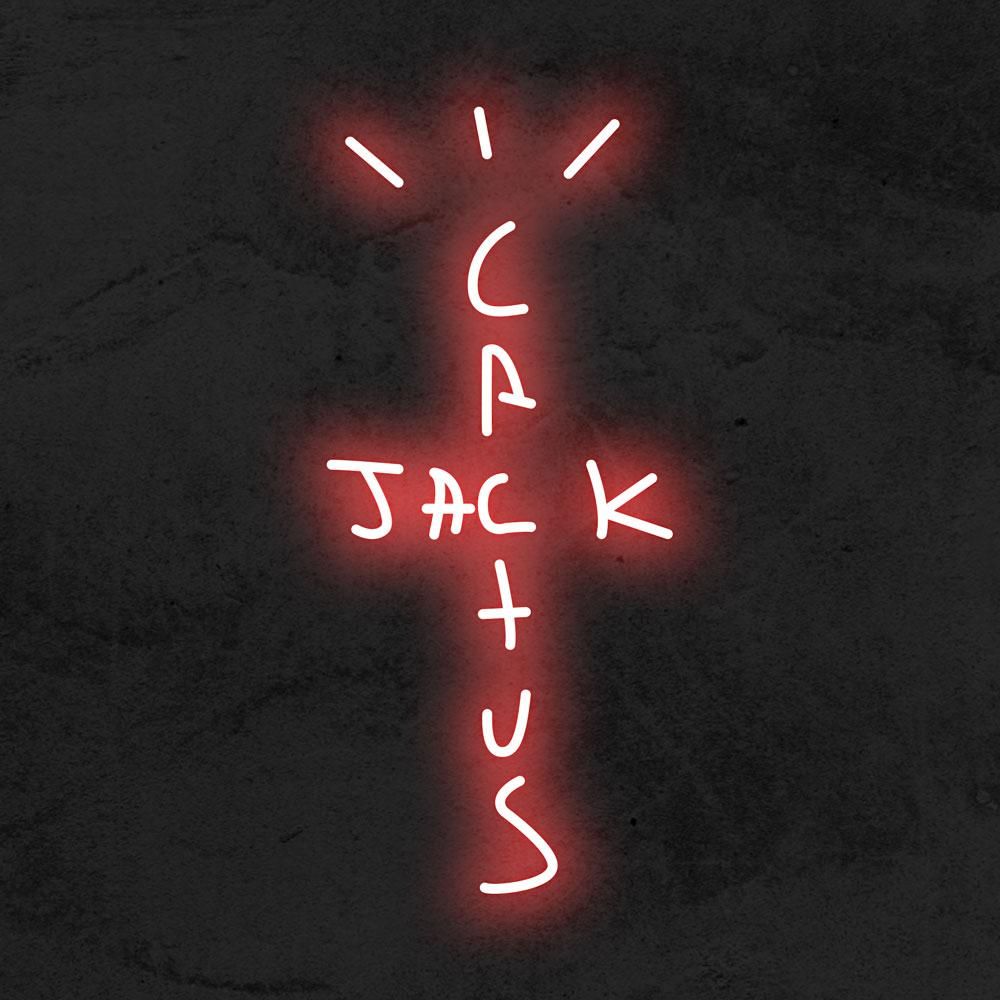 Cactus Jack Light by Travis Scott LED Neon Sign. Travis scott iphone wallpaper, Travis scott wallpaper, Travis scott