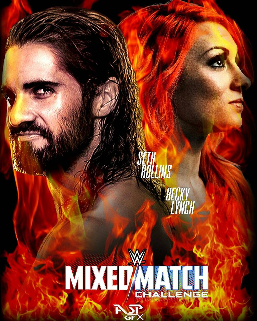 Becky Lynch And Seth Rollins HD Wallpaper