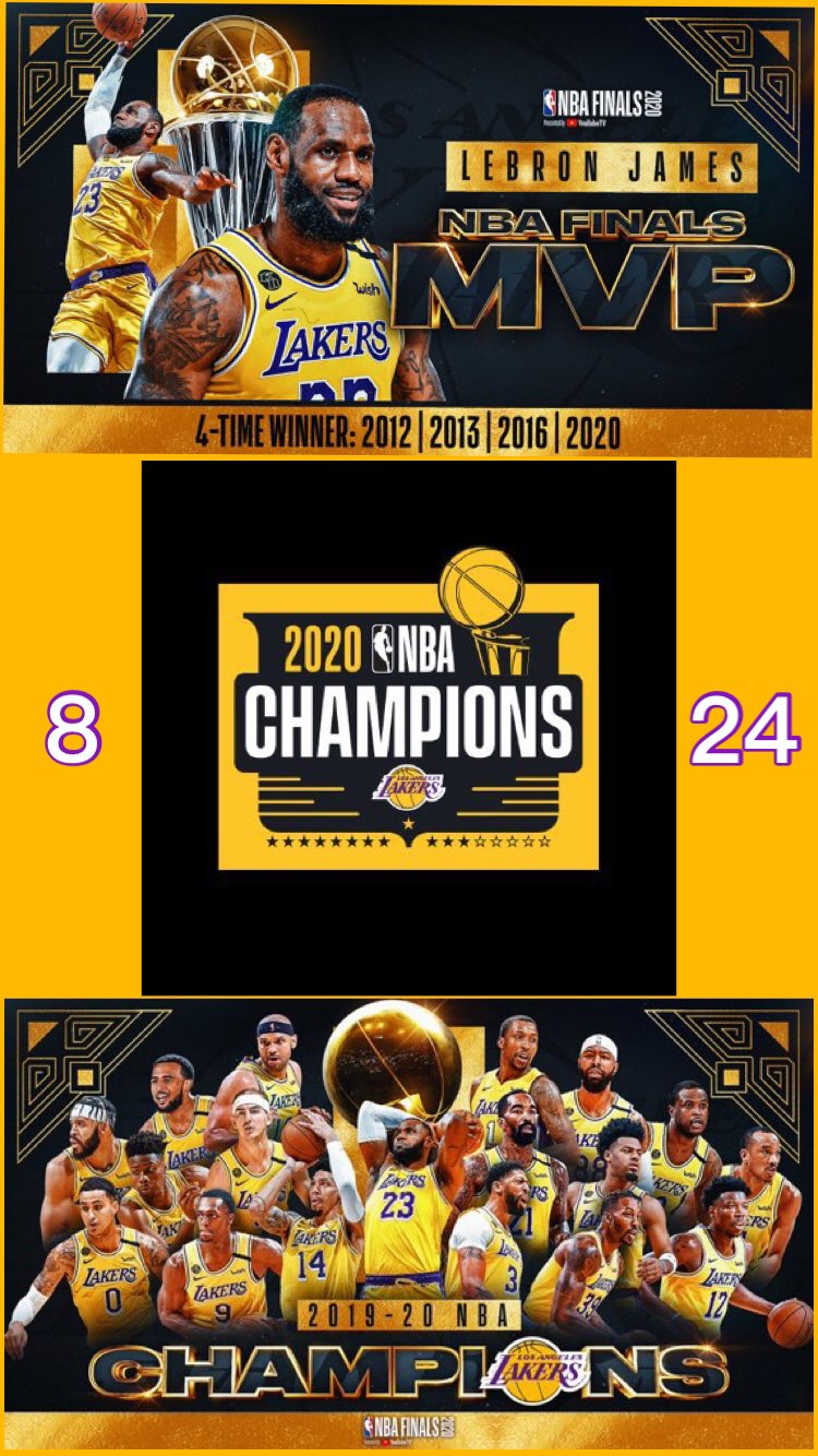 Los Angeles Lakers NBA Champions 2020 wallpaper