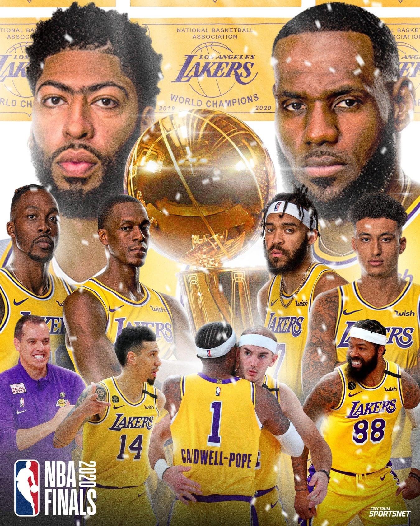 Los Angeles Lakers NBA Champions 2020 Wallpaper 23 (1920×1080) •  TrumpWallpapers