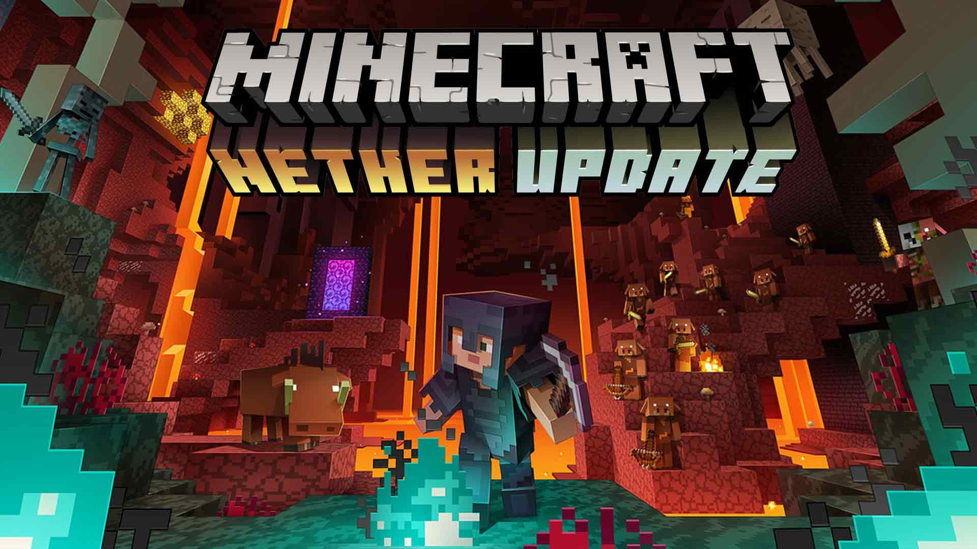 minecraft update logo