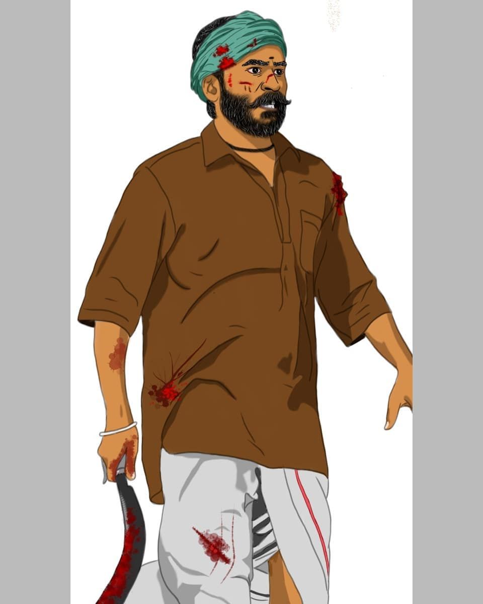 4,007 Likes, 9 Comments the kuruvi 100k on Instagram: “#asuran #dhanush”. Cute girl HD wallpaper, Actors illustration, Film posters art