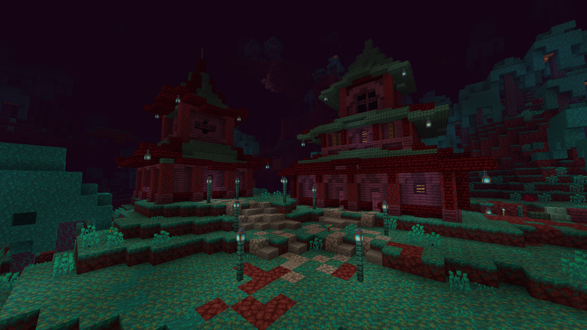 The new nether update biome works great with this theme im working with, Update soon when i finish it