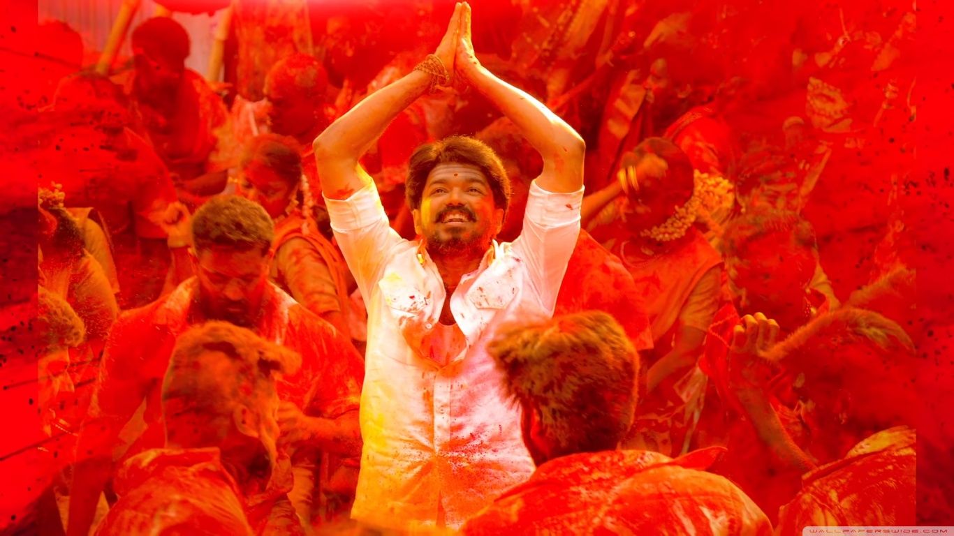 Mersal Vijay Ultra HD Desktop Background Wallpaper for 4K UHD TV