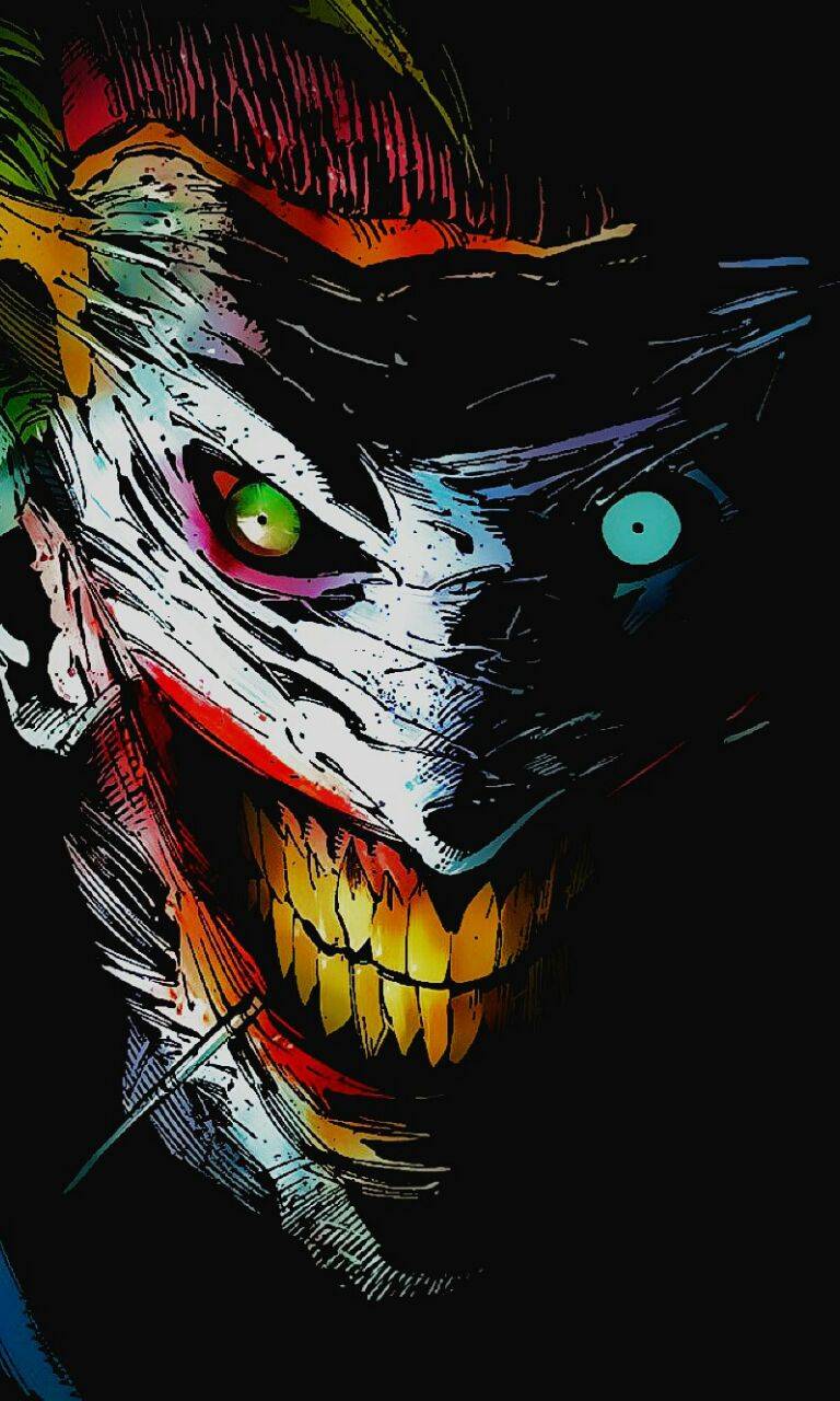 Joker Evil Art iPhone Wallpaper - iPhone Wallpapers