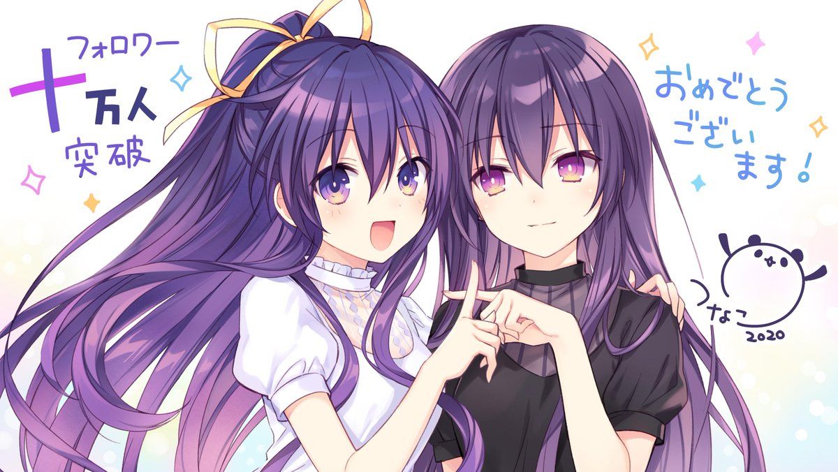 Date A Live Series Celebrates 000 Followers with New Art