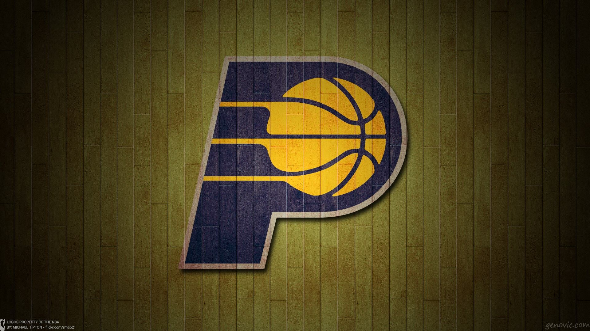 Indiana Pacers Basketball Team Logo Wallpaper HD / Desktop and Mobile Background