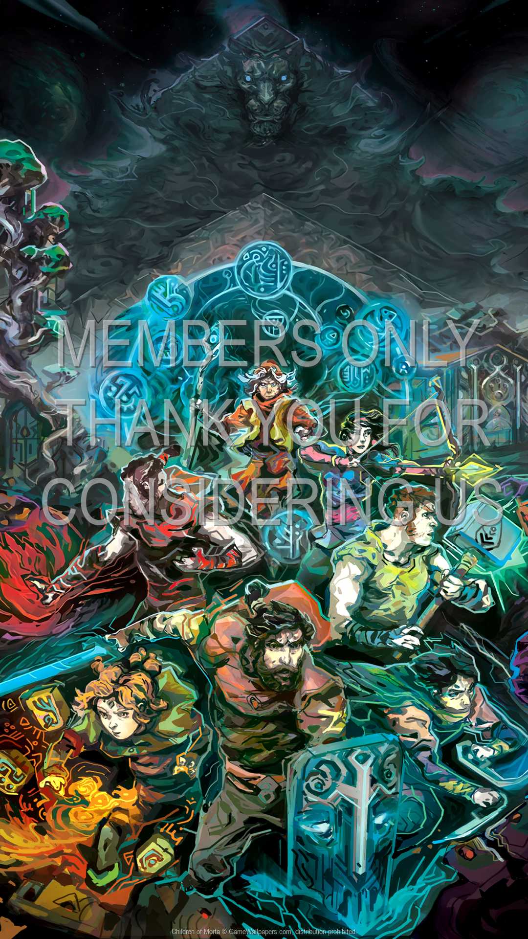 Children of Morta wallpaper 01 1080p Vertical