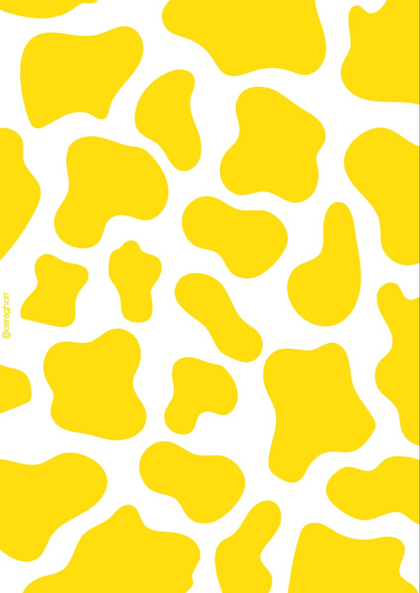 Yellow Cow -. Cow wallpaper, Cow print wallpaper, Cute patterns wallpaper