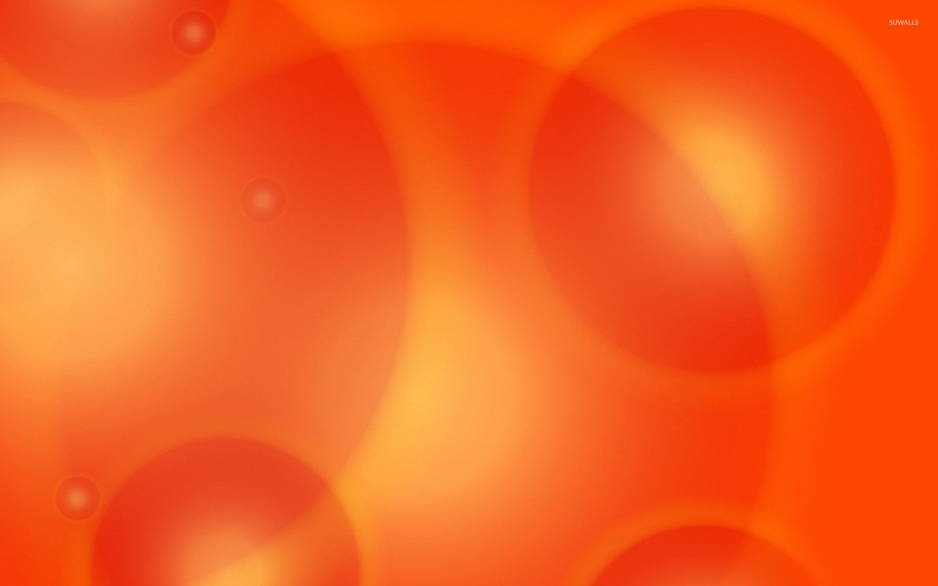 Orange bubbles wallpaper wallpaper