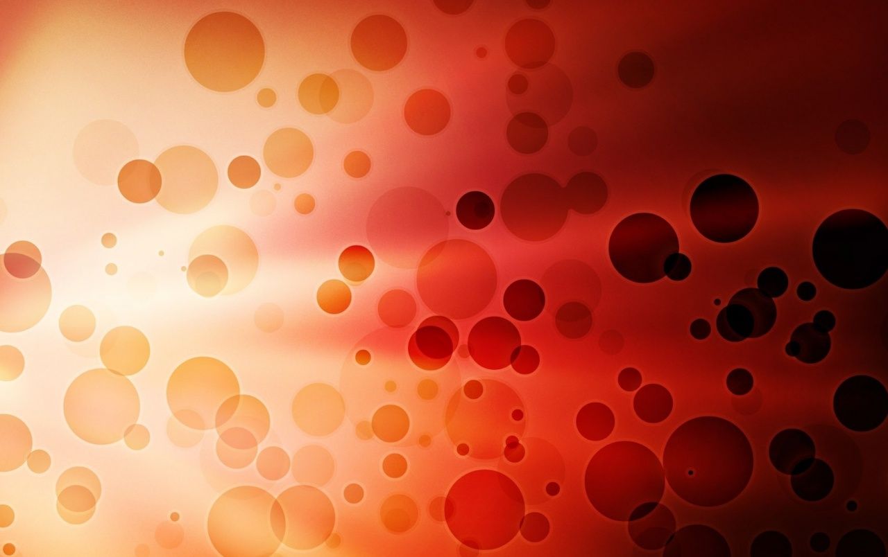 Bubbles on Orange Gradient wallpaper. Bubbles on Orange Gradient