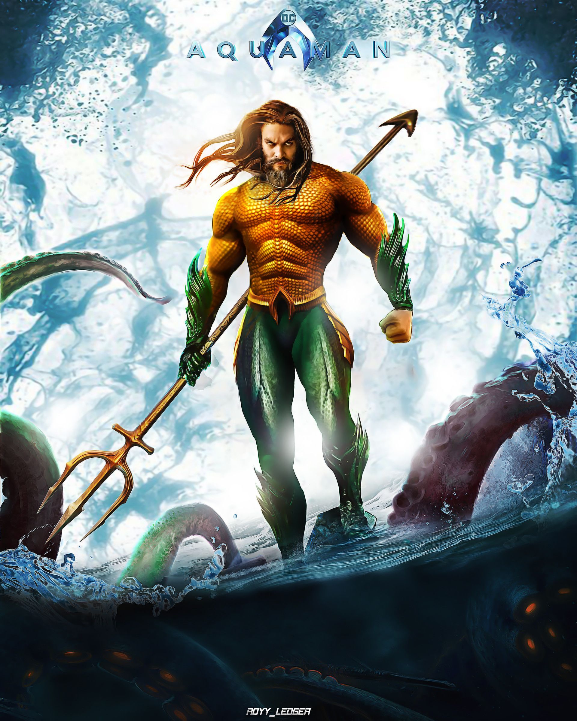 Aquaman suit, Royy _Ledger. Aquaman dc comics, Aquaman, Dc comics characters