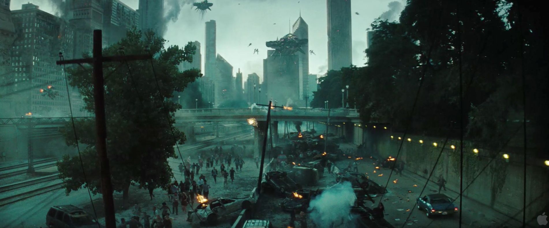 Transformers Battle Of Chicago Wallpapers Wallpaper Cave