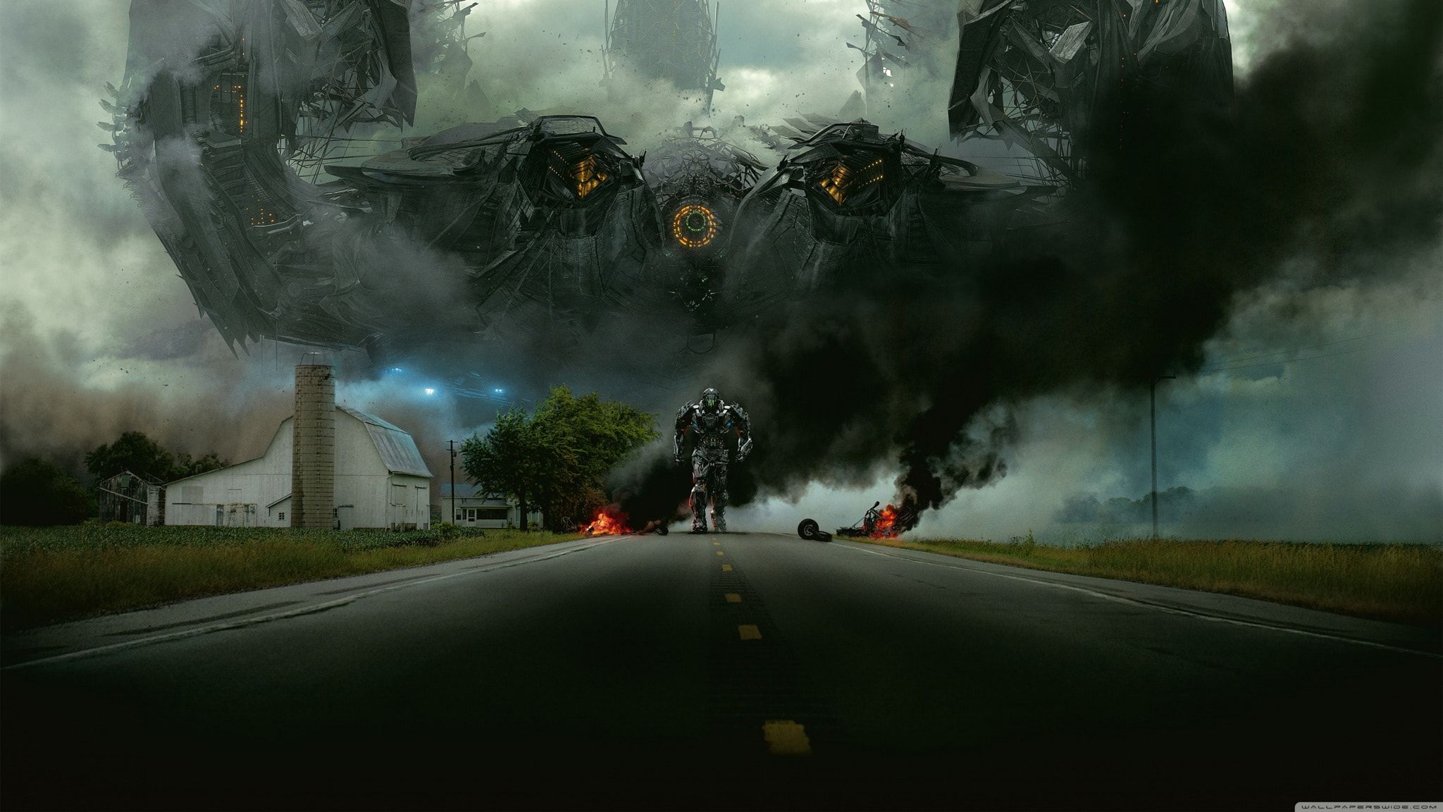 Transformers Battle Of Chicago Wallpapers Wallpaper Cave