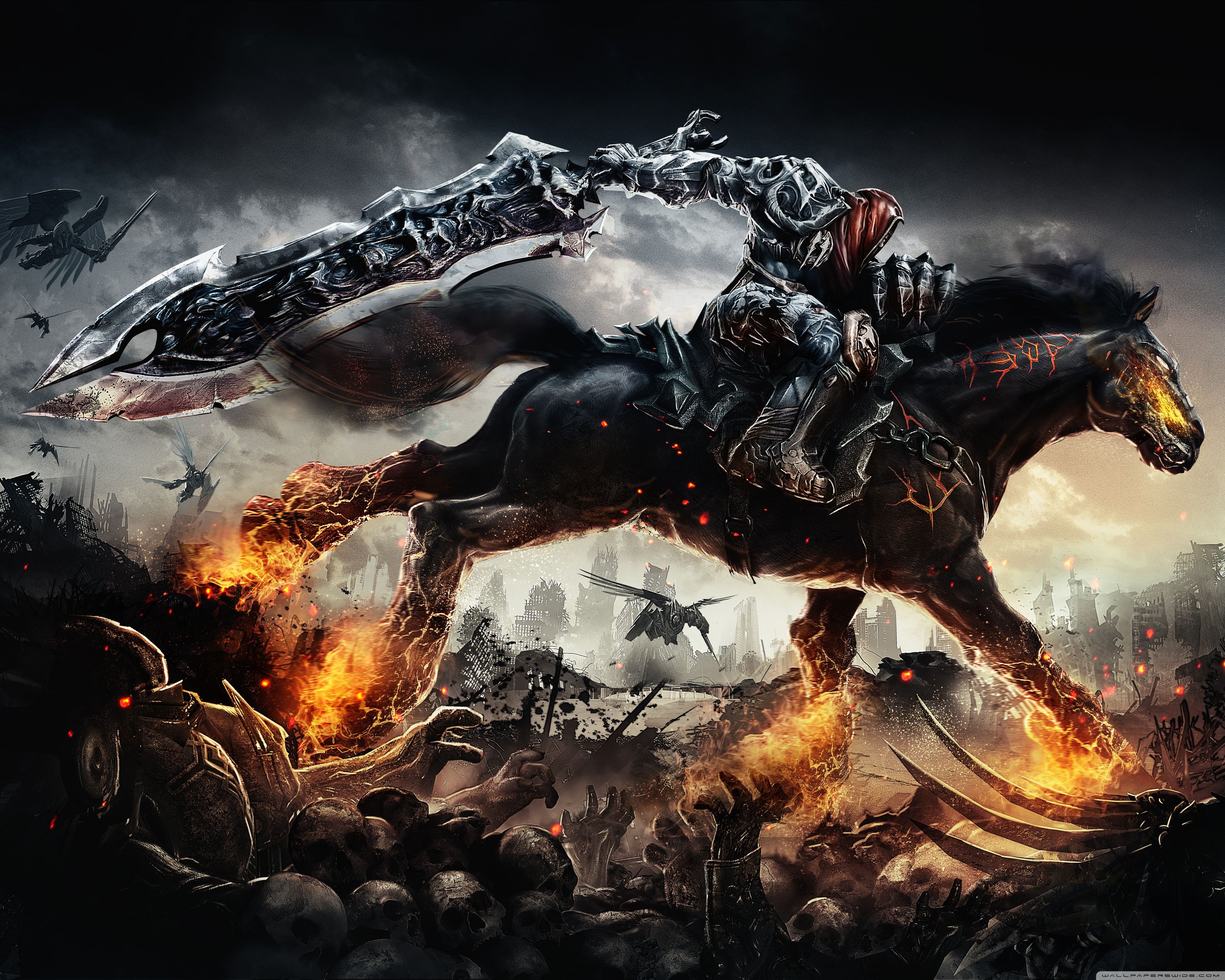 Darksiders War Rides Ultra HD Desktop Background Wallpaper for 4K UHD TV, Widescreen & UltraWide Desktop & Laptop, Tablet