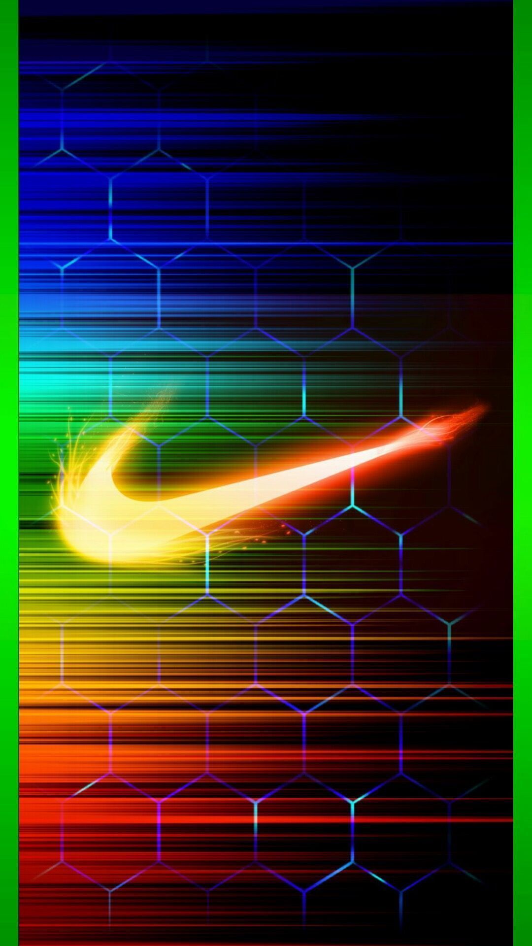 Neon Nike Wallpaper
