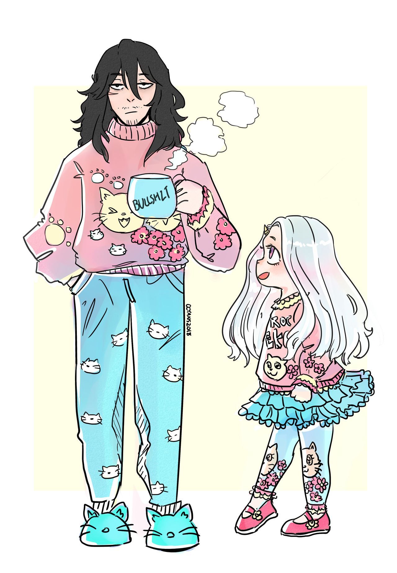 Aizawa if that's what you picked out for the six year old what's ...