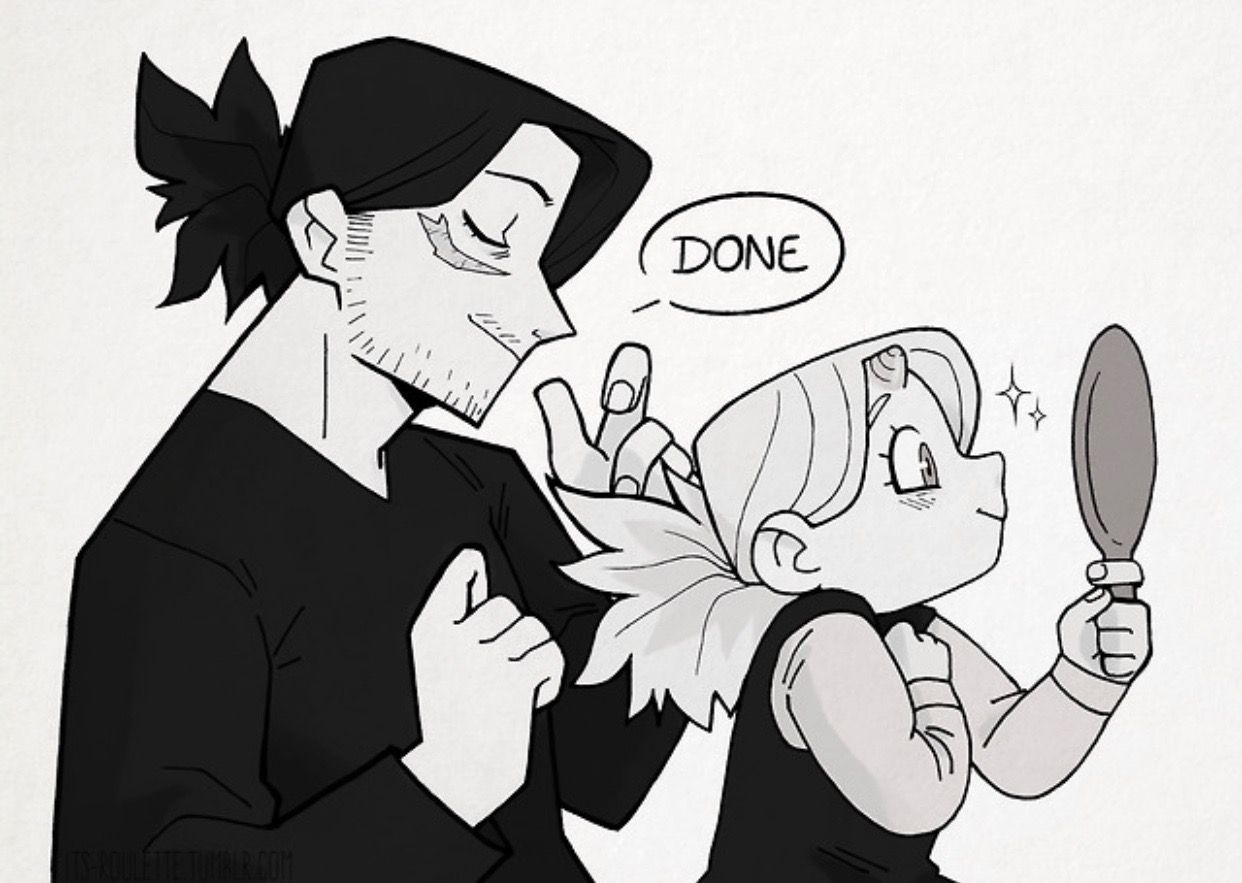 Bnha Aizawa Shouta and Eri. My hero, Hero, My hero academia manga