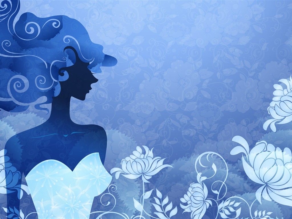 Blue Women Wallpapers - Wallpaper Cave