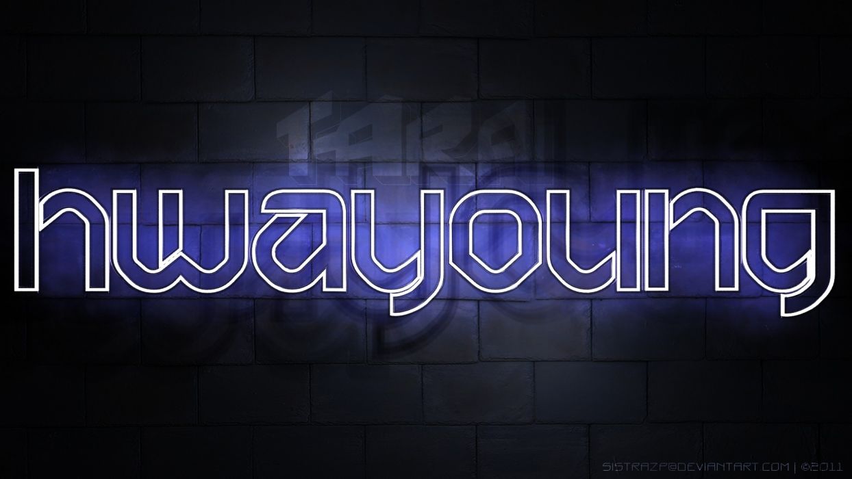 Minimalistic Music Neon Lamp Pop Korean Korea Singers K Pop Band T Ara South Korea Artist Hwayoung TA Wallpaperx1080