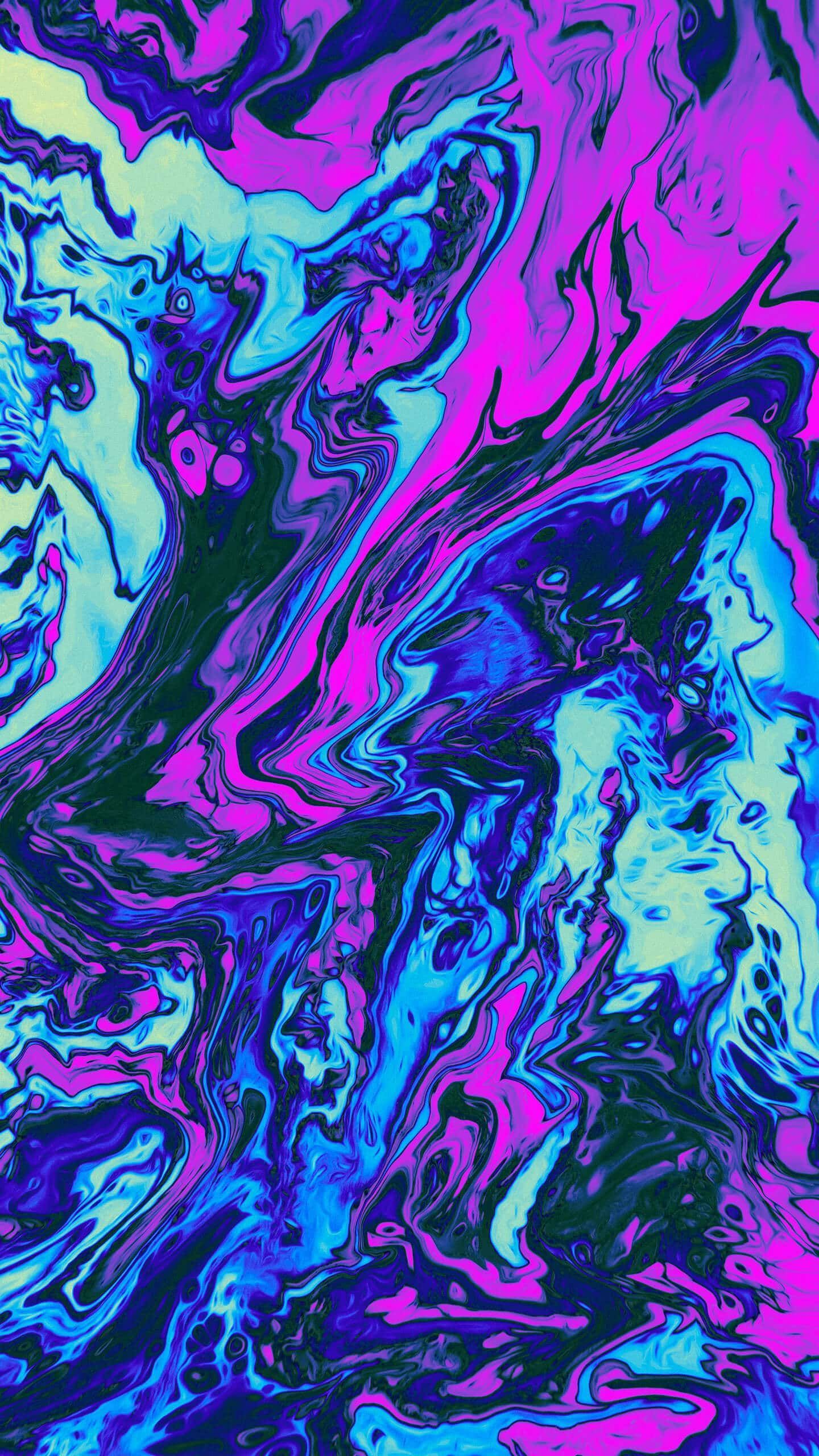 Pink and blue ( by Geoglyser ). Psychedelic art, Artistic wallpaper, Art wallpaper