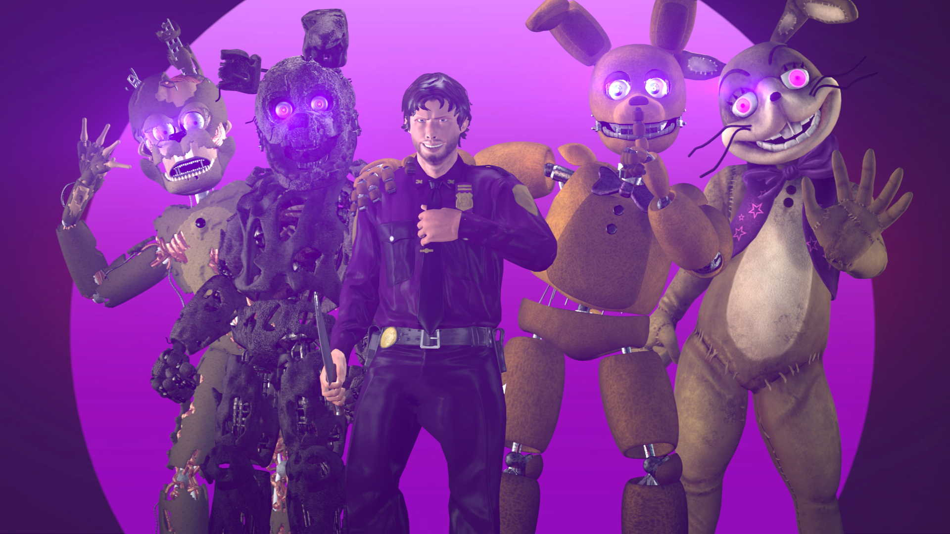 We always come back (Now with glitchtrap) [SFM]