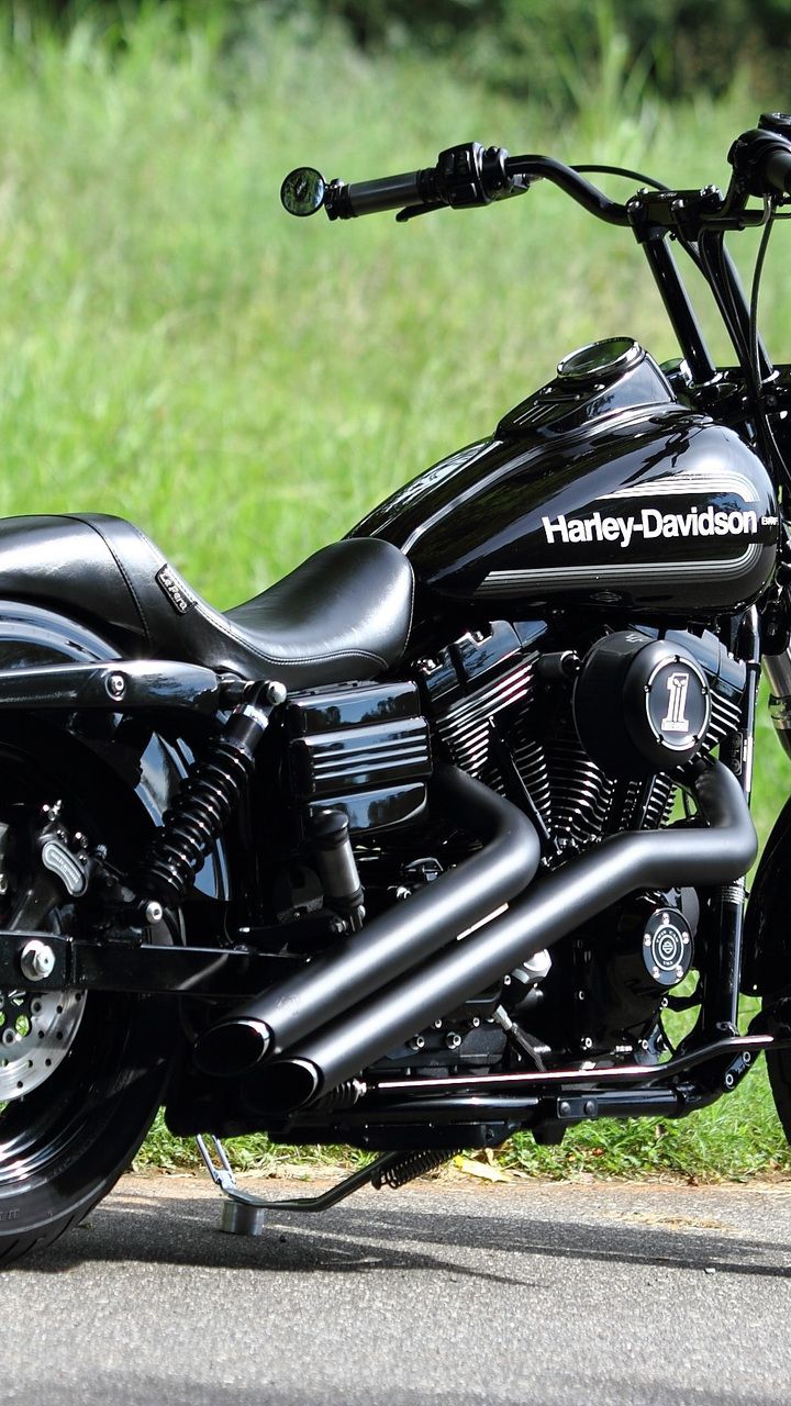 Chopper, Black, Harley Davidson, Bike, Harley Davidson Desktop Wallpaper 18148
