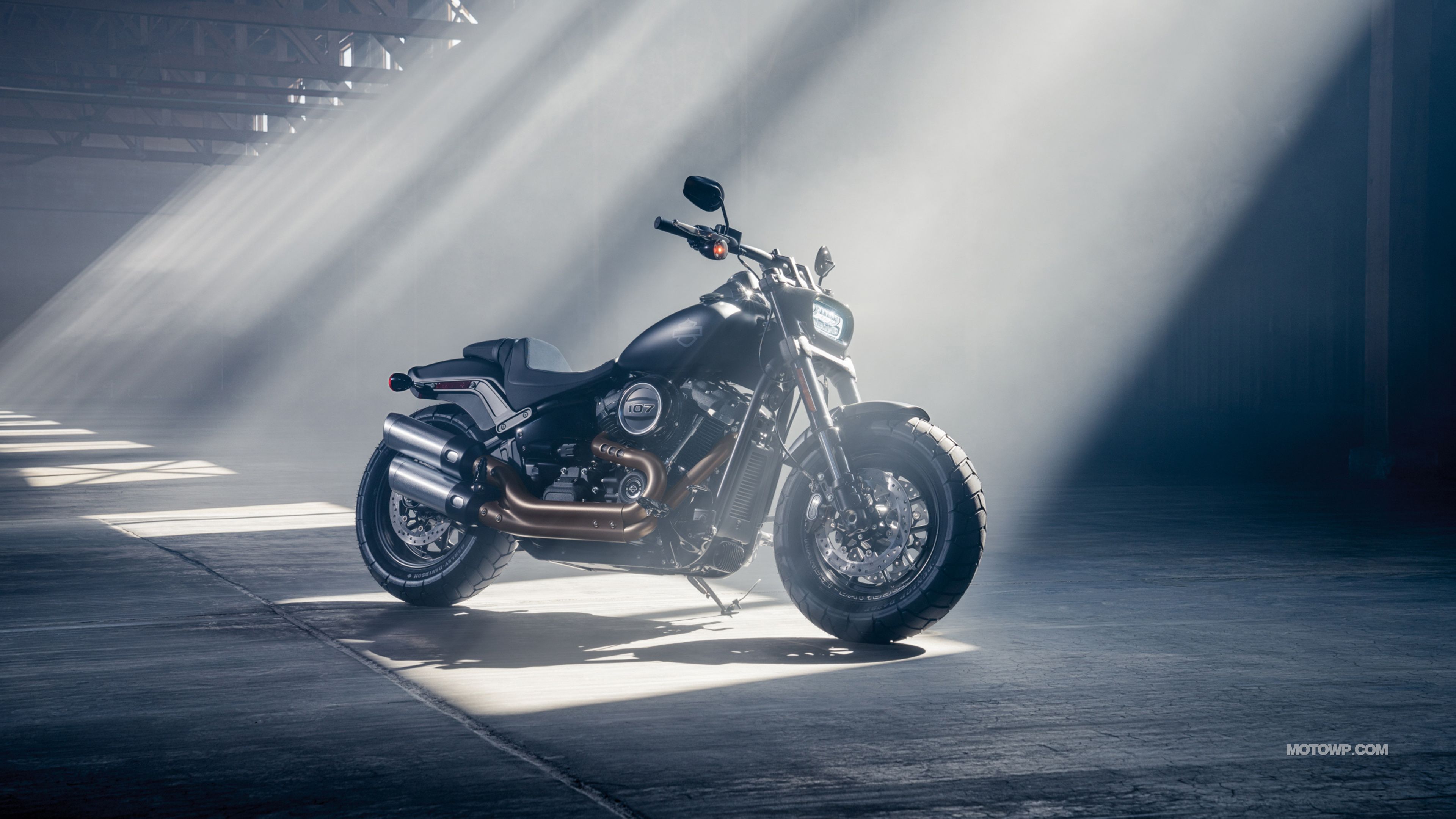 Motorcycles Desktop Wallpaper Harley Davidson Softail Fat Bob