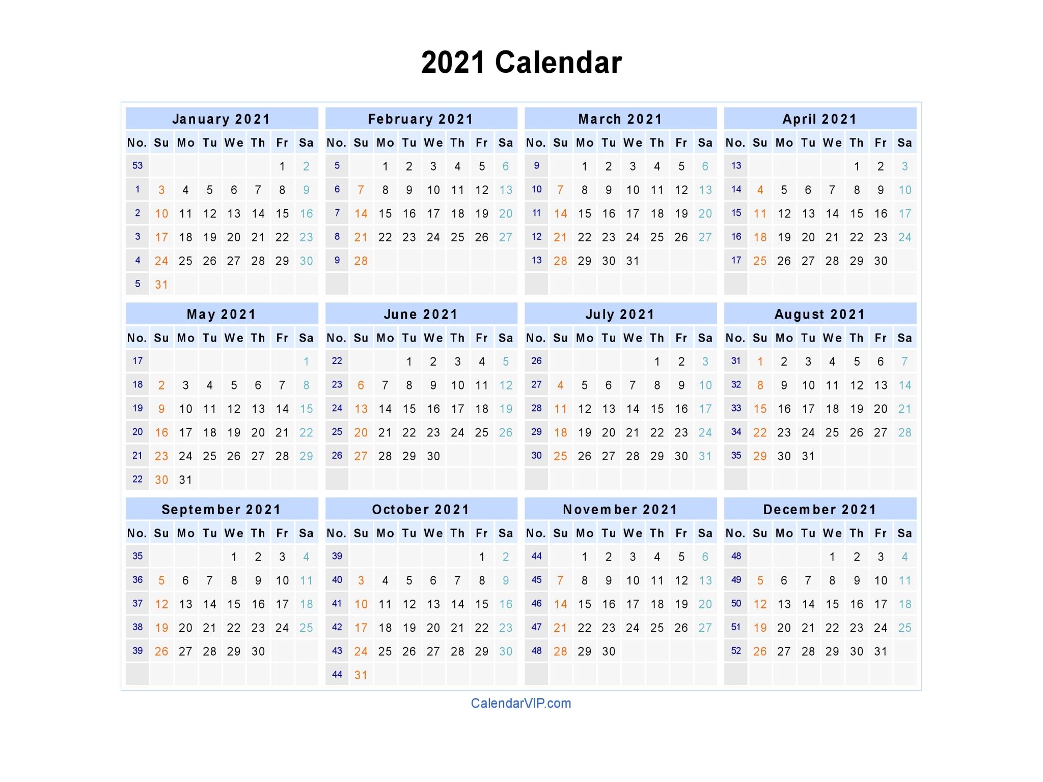 Calendar Printable Calendar In PDF Word Excel