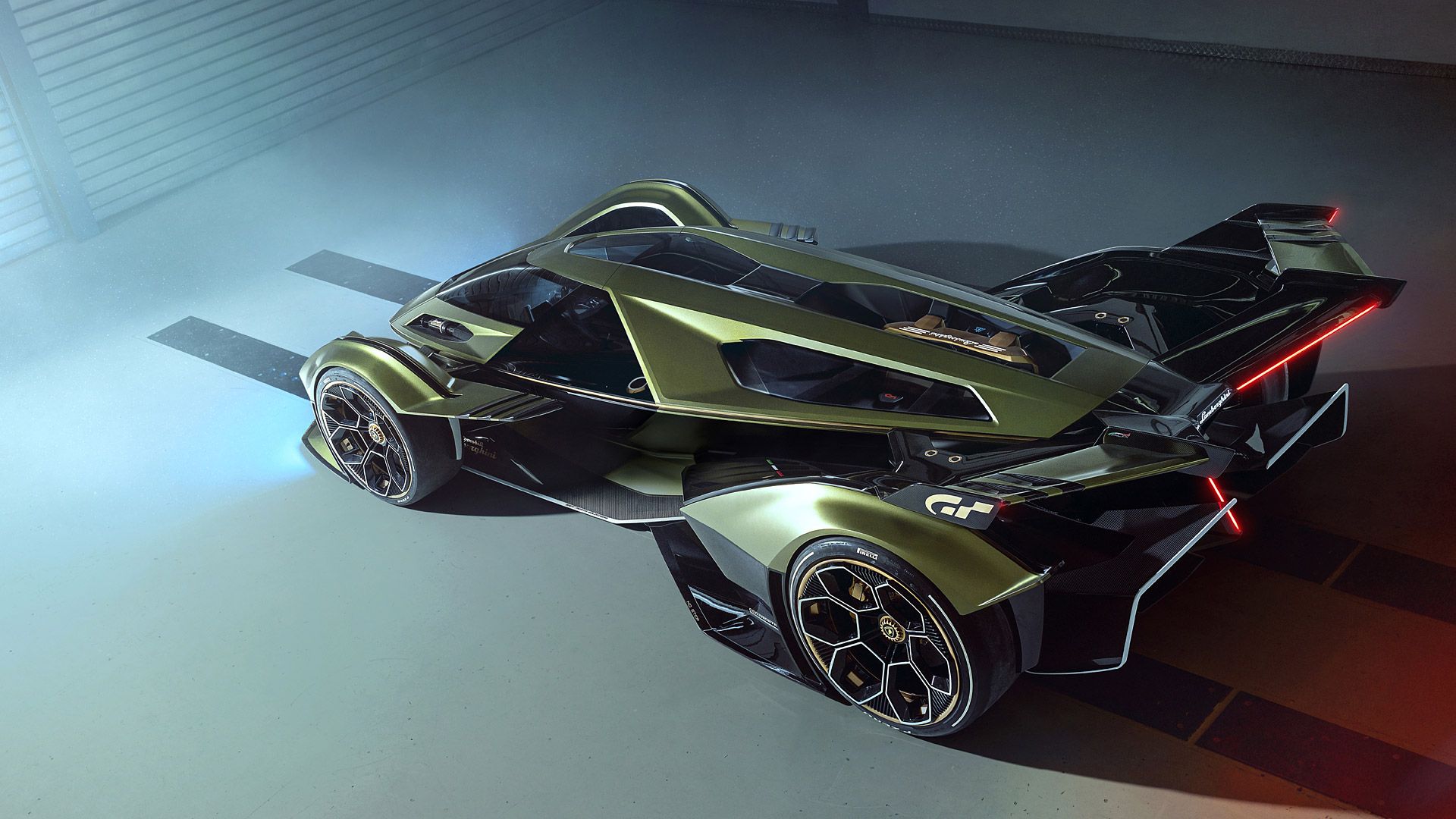 Lamborghini Lambo V12 Vision Gran Turismo Concept Wallpaper, Specs & Videos