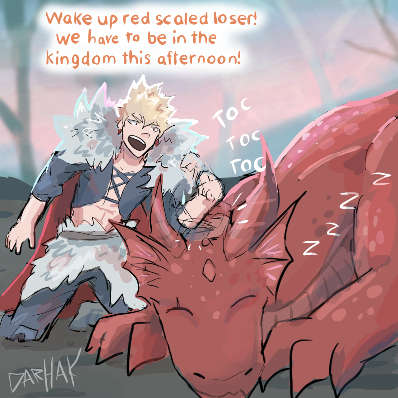 Dragon Kirishima X Reader