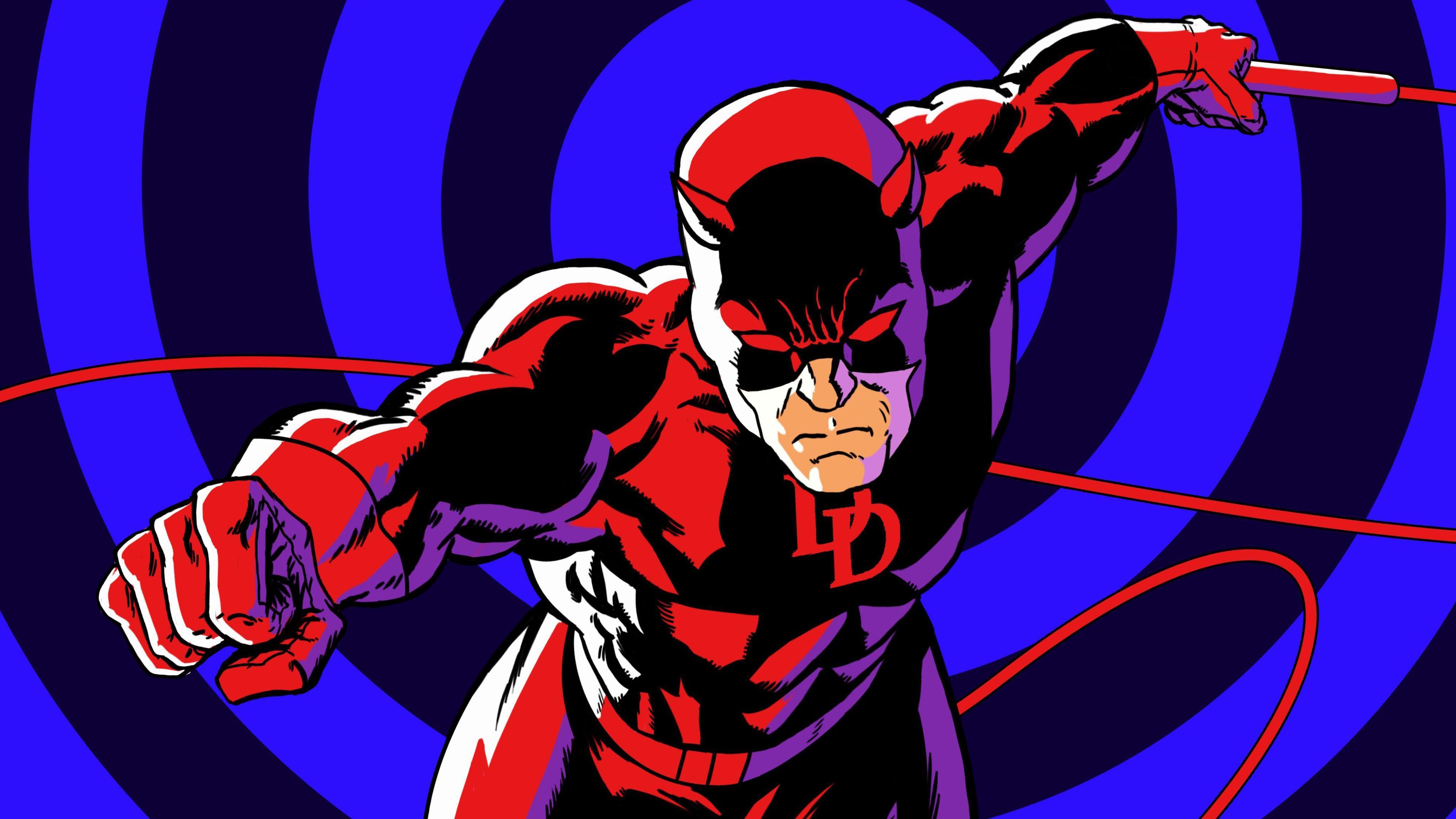Daredevil Artworks 4k Superheroes Wallpaper, Hd Wallpaper, Daredevil Wallpaper, Artwork Wallpaper, 5k W. Daredevil Artwork, Dc Comics Artwork, Daredevil Comic