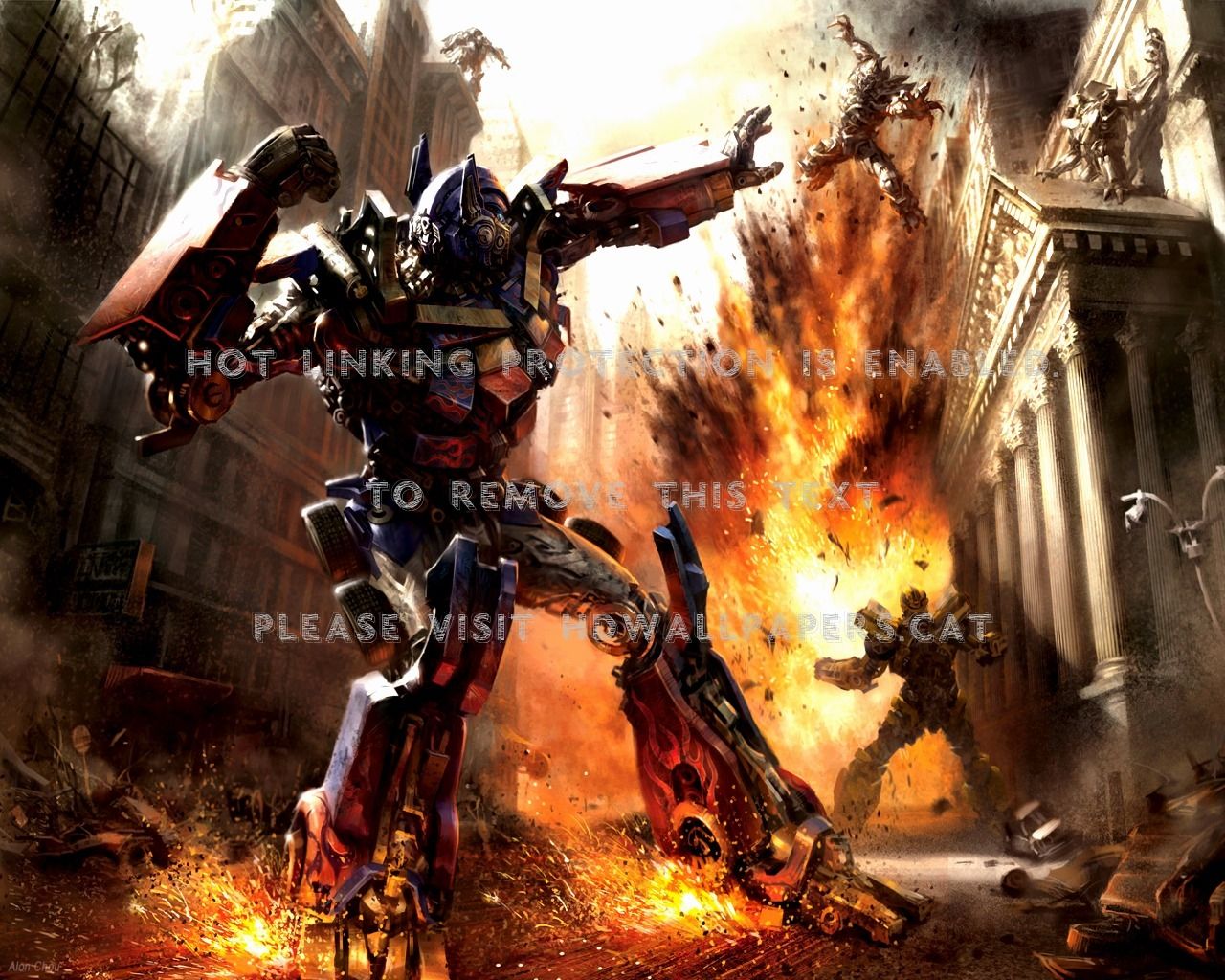 transformers: the movie fiction battle city