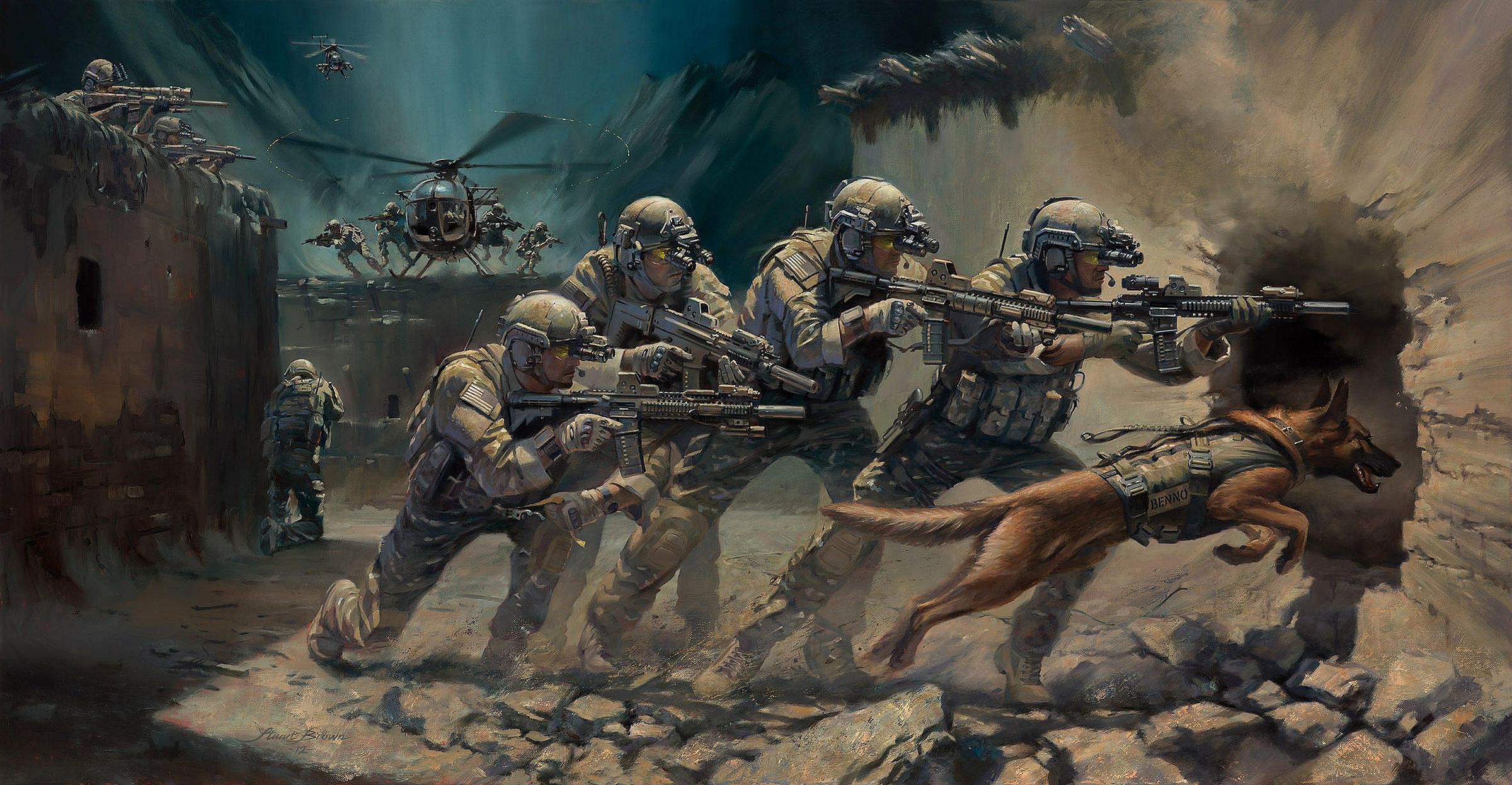 Title Military Soldier Wallpaper Ranger Regiment Art HD Wallpaper